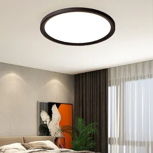 Plafoniera rotonda ultra sottile a led sottile certificazione CE plafoniera contemporanea a led circle light per camera da letto