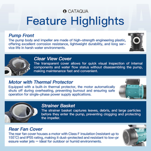 Pompa Sommergibile Multifunzionale ad Alta Pressione a Frequenza Variabile Resistente alla Corrosione per Allevamento Ittico - Product Image 2