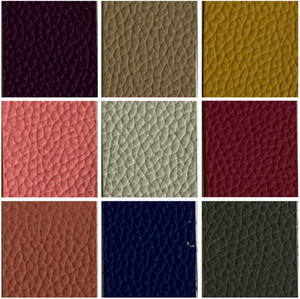 Vera pelle di mucca con tessuto in rilievo Litchi Stock per gonne cinture mobili divani scarpe da lavoro guanti da bici, ecc. - Product Image 6