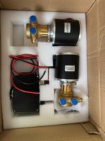 Pompa Air Rotary Vane Stainless Steel dengan Ukuran Port 3/8 Inci dan Tekanan yang Dapat Disesuaikan