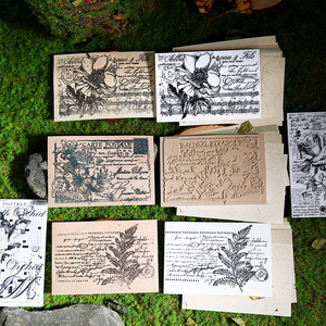 1 Bộ bọt tem ghi chú dán thiết lập loạt giọng nói của thiên nhiên 6 ghi chú dán tem đơn - Product Image 5