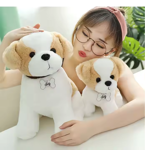 Songshan juguetes personalizados pequeños peluches suaves lindos al por mayor Pug Bulldog <span class=keywords><strong>Husky</strong></span> Animal <span class=keywords><strong>de</strong></span> peluche perro <span class=keywords><strong>de</strong></span> juguete <span class=keywords><strong>de</strong></span> peluche cachorro peludo - Product Image 5