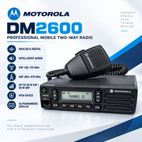Radio mobile Motorola DM2600 XiR M6660 XPR2500 DEM500 VHF UHF numérique pour la logistique de flotte, les transports et les entreprises