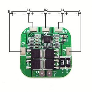 Paquete de 4 Placas de Protección para Baterías de Iones de Litio 18650 de 16.8V, Límite de Corriente de 20A, Protección Contra Sobrecarga, Sobredescarga y Cortocircuito - Product Image 5