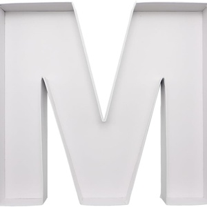 Caja Decorativa de Cartón de 12 Pulgadas con Forma de Letra M, Rellenable, para Alimentos y Charcutería, Marca ZIJRXQ - Product Image 2