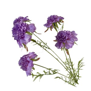 Artificial <b>Flower</b> Bouquet <b>Silk</b> <b>Flower</b> High Simulation Wedding Home Decoration Reusable Recyclable Single Branch - Product Image 5