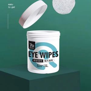 150 lingettes humides non tissées douces pour le nettoyage des yeux et l'élimination de la saleté, pour chiens et chats, lingettes universelles pour animaux de compagnie, élimination des larmes, parfum de fruits - Product Image 6