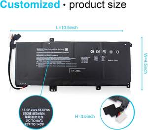 替换笔记本电脑电池MB04XL兼容惠普Envy X360 M6 15-<span class=keywords><strong>AQ</strong></span> AR 844204-850 843538-541 HSTNN-UB6X - Product Image 4