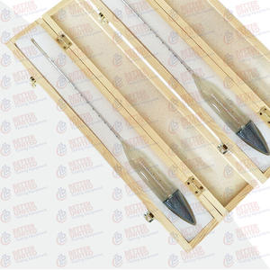 Glas Petroleum Specifieke Zwaartekracht <span class=keywords><strong>Densimeter</strong></span> Benzine Benzine Diesel Bodem Hydrometer - Product Image 2