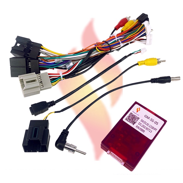 Simple Soft DVD Canbus Box GM-SS-05 for Chevrolet/Buick/GMC/Cadillac/Hummer Android Harness Wiring Cables Car Radio