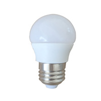 Ampoule LED intelligente dimmable 3W 5W E14 AC 110V-130V/220-240V G45 pour éclairage domestique intelligent, type bougie