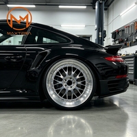Jantes en alliage Maxtera forgées sur mesure en 3 parties, style E88, pour voitures particulières Porsche 911, BMW M2, M3, M4, Golf, Audi, WRX STI, BRZ, GR86