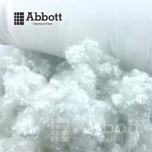 Fibra Discontinua de Poliéster 100% Reciclada, Fibra Hueca Conjugada de Alta Resiliencia, Material de Relleno de Poliéster 15D*64MM - Product Image 4