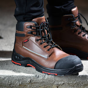 <span class=keywords><strong>Scarpe</strong></span> <span class=keywords><strong>Antinfortunistiche</strong></span> Safetoe K con Suola in Gomma PU, Tomaia in Pelle Bovina, <span class=keywords><strong>Impermeabili</strong></span>, Ideali per Escursionismo - Product Image 6