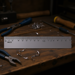 Ttake Stainless Steel Ruler 30 Cm Precision <b>Measurement</b> <b>Tool</b> For Workshop Use - Product Image 3