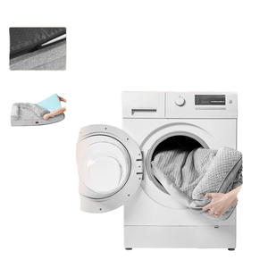 Cama para Perro Antideslizante e Impermeable de Felpa de Coral y Poliéster, Ortopédica, Rectangular, con Patrón Sólido, Extraíble y Lavable para Uso en Jaula - Product Image 5