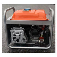 Mesin Pemotong Logam 250 Amp Bertenaga Mesin Bensin Portabel 5KW 150a 200 Amp Arc Generator Las Bensin