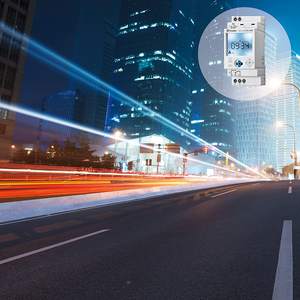 Minuteur astronomique numérique hebdomadaire Finder 16A 230V avec NFC et écran - Product Image 3