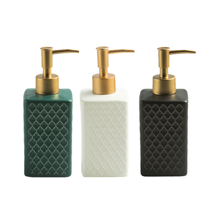 Wholesale Portable Small White Ceramic <b>Hand</b> Sanitizing <b>Soap</b> Dispenser for Bathroom Use Spray ZF Global Export - Product Image 1