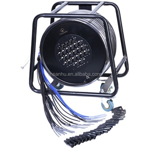 Câble audio multipaire XLR professionnel 8 canaux avec gaine en PVC pour combinaison de haut-parleurs blindés – En stock - Product Image 2