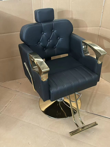 Silla de Peluquería Resistente, Silla de Peluquería Giratoria Ajustable con Reposapiés - Product Image 2