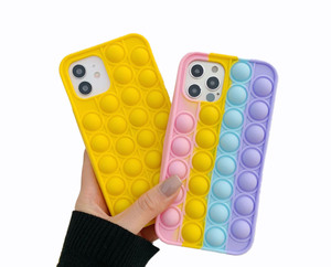 Fundas para Teléfonos Móviles de TPU+PC con Diseño de Animales, Antiestrés, con Burbujas, para Aliviar el Estrés, Moldeadas Hidráulicamente - Product Image 2