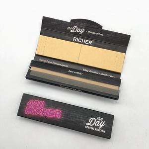 Set de Fumar Rosa de Lujo para Mujer, Papel de Liar con Filtros, Molinillo Magnético, Bandeja Metálica, Kit de Accesorios para Fumar - Product Image 2