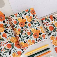 ODM OEM impression de journal cahier personnalisé impression sublimation personnalisée carnet à spirale fabricant de carnet à spirale vierge
