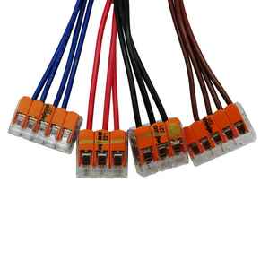 באיכות גבוהה 3-מוט לדחוף-ב חוט מחבר 221-413 מהיר להתחבר wag <span class=keywords><strong>32a</strong></span> קליפ קפיץ - Product Image 1