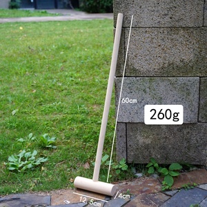 Nouvel ensemble de croquet pour enfants 2026 avec balles, piquets et buts en <span class=keywords><strong>bois</strong></span> – Idéal pour jouer en extérieur sur pelouse – Structures de jeu parfaites - Product Image 2