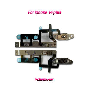 100% أصلي وحدة كاميرا أمامية كبيرة وصغيرة منفذ شحن سماعة مرتفعة مرنة هزاز للايفون 14 بلاس 14P جزء مرن من سماعة الأذن - Product Image 6