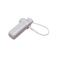 Étiquette antivol électronique pour vêtements de supermarché, avec attache, en ABS, à son fort et clair, magnétique RF 58KHZ/8.2MHZ, anti-perte