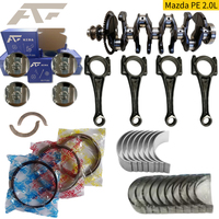 AKF Car Engine PE Auto Engine Systems Crankshaft Connecting Rod Piston & Rings Bearings Set for Mazda CX5 CX-5 KE 2.0L