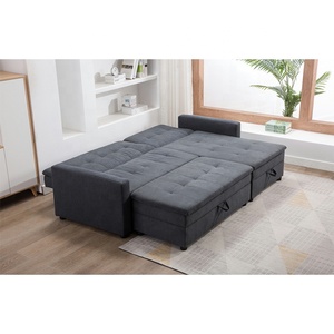 Sofá cama de terciopelo giratorio de calidad superior, muebles <span class=keywords><strong>c</strong></span>ómodos convertibles populares del mercado nórdico con <span class=keywords><strong>precio</strong></span> razonable - Product Image 6