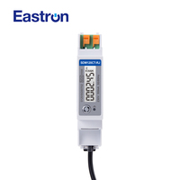 Medidor de Energía Monofásico para Riel DIN Eastron SDM120CT-RJ, Certificado MID, Bidireccional, para Energía Solar Fotovoltaica, Conexión RJ12 CT, Modbus RTU