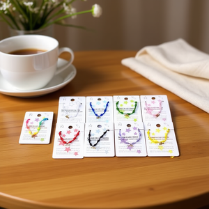 Braccialetto Nodo a Sette Stelle in Acciaio Inossidabile, Set di 12 Bracciali Dorati alla Moda - Product Image 3