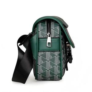 <span class=keywords><strong>Sac</strong></span> <span class=keywords><strong>bandoulière</strong></span> unisexe de luxe de haute qualité avec logo de marque 2026, en cuir PU imperméable, pour <span class=keywords><strong>homme</strong></span> et femme - Product Image 2