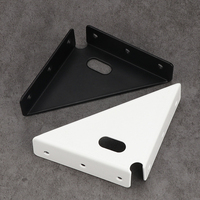 Accessoires de lit en acier modernes de haute qualité personnalisés BOKE, support de lit triangulaire en acier, finition nickel/zinc, pour l'extérieur