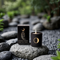 Ensemble de bougies C&H Moon Phase, bougies d'aromathérapie sur le thème du cycle lunaire, bougies de guérison et spirituelles, coffret cadeau de parfum d'ambiance pour la maison, décoration de rituel lunaire