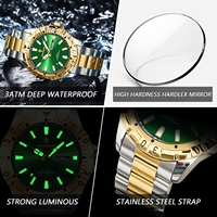 Reloj de Lujo POEDAGAR 959 para Hombre, Reloj Deportivo de Cuarzo, Resistente al Agua, Luminoso, con Fecha, Día de la Semana, Reloj de Acero Inoxidable para Hombre