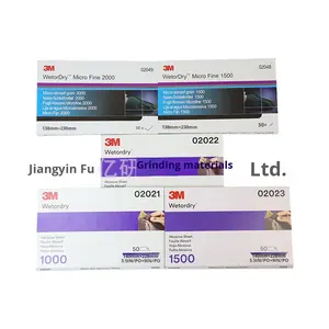 ورق صنفرة مائي عالي الكفاءة مزدوج الجوانب 3M 401Q 02022 مقاس 9*11 بوصة بدرجة خشونة 1000-2500P خاص بتفاصيل السيارات - Product Image 2