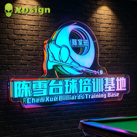 XDSIGN LED personnalisable rapide, nouveau style américain Abyss, livraison rapide, design personnalisé, extérieur, pour animalerie, bar, food truck et salle de sport