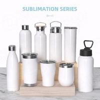 Ventes en gros de blancs pour sublimation, thermos en acier inoxydable 18/8 pour la salle de sport et le fitness, gourde à clapet isolée sous vide, bouteilles d'eau de sport
