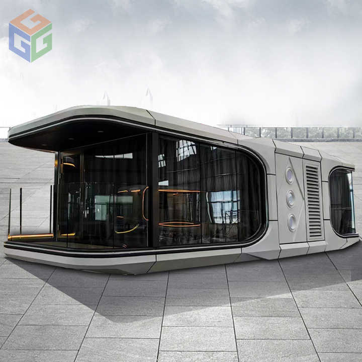 Prefab House Modern capsule cabin hotel Container home sleep pod ...