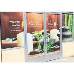 Tem dán cửa sổ ngoài trời in UV, đồ họa cửa hàng, decal vinyl dán kính cửa sổ - Product Image 5