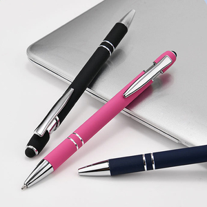 بسعر رخيص وشعار مخصص بسعر الجملة أقلام جل معدنية متعددة الألوان قابلة للسحب ملونة مع قلم - Product Image 5