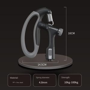 Entrenador de Agarre de Mano con Resistencia Ajustable de 5-60 kg, Fortalecedor de Antebrazo con Contador Mecánico y Entrenamiento de Muñeca - Product Image 2