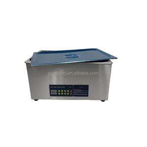 Nettoyeur à ultrasons <span class=keywords><strong>industriel</strong></span> 1.3L <span class=keywords><strong>bain</strong></span> inoxydable 80W Machine de nettoyage à ultrasons laboratoire dentaire outils optiques lave-vaisselle - Product Image 1