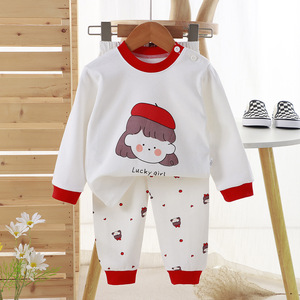 Atacado de Fábrica: Novo Conjunto de Pijama Infantil 100% Algodão para Meninos e Meninas – Roupa de Casa para Bebês Outono/Inverno - Product Image 5