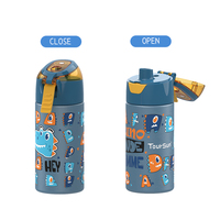 Bouteille d'eau isotherme en acier inoxydable à double paroi, motif dessin animé, écologique, pour bébé, isolation thermique 6-12 heures, eau bouillante, vente en gros